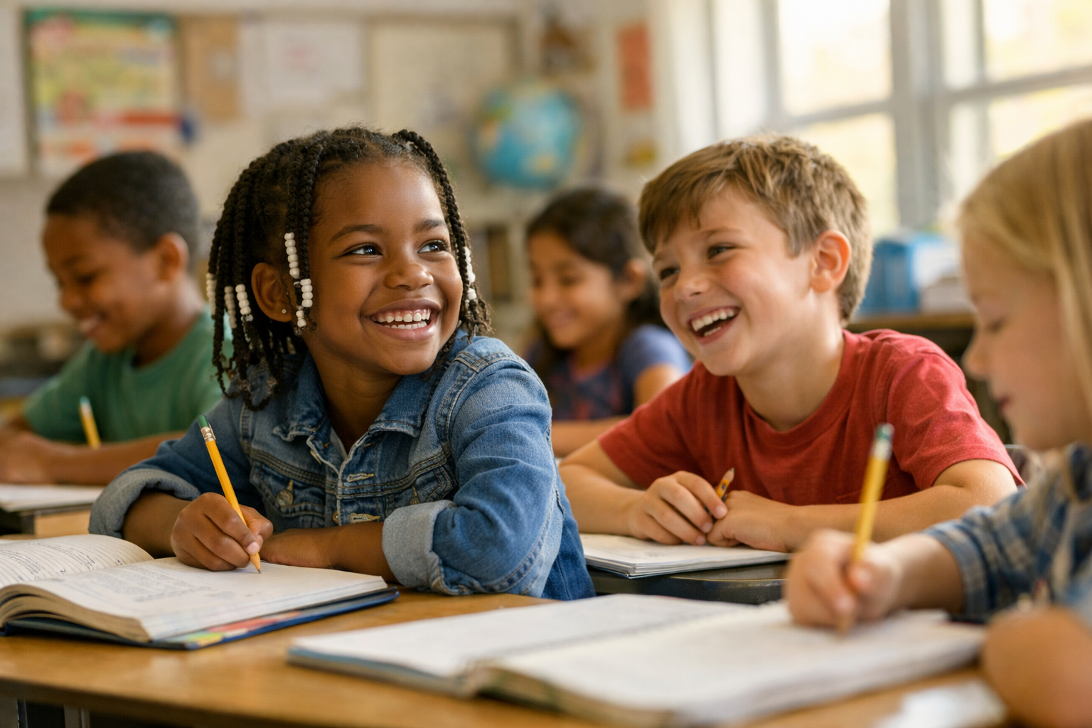 Children learning